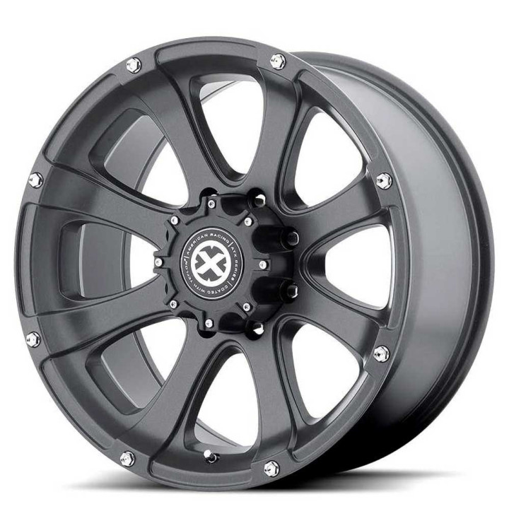 Jantă de Aluminiu, American Racing M188 ATX, 17x8.0, ET 0, 5x127, 78.3, Negru - EDK.ro