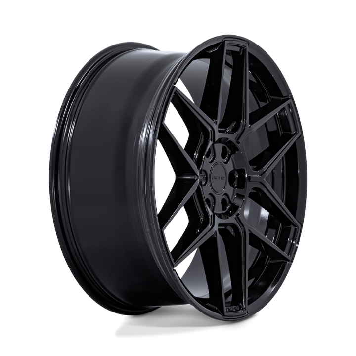 Alloy Wheel, Niche Road Wheels NC281 RISE, 22x9.5, ET 30, 5x127, 71.5, Black - EDK.ro