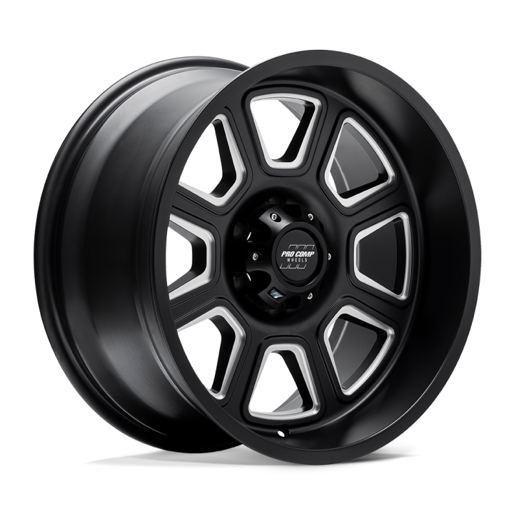 Alloy Wheel, Pro Comp PA64 GUNNER, 17x9.0, ET -6, 5x127, 71.5, Black - EDK.ro