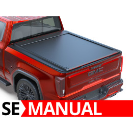 Manual Roll Top Tonneau Bed Cover, Tessera 4x4 SE, GMC Sierra 1500 Bed Length 5.8 Feet 2019 - Present - EDK.ro