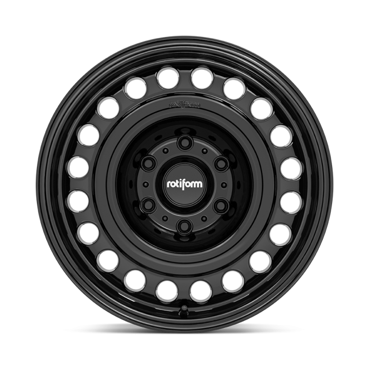 Alloy Wheel, Rotiform R191 STL, 17x9.0, ET 0, 5x127, 71.5, Black - EDK.ro