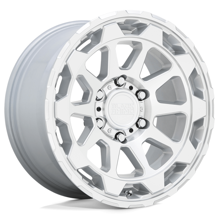 Jantă de Aluminiu, Black Rhino ROTOR, 20x9.0, ET 2, 5x127, 71.5, Argintiu - EDK.ro