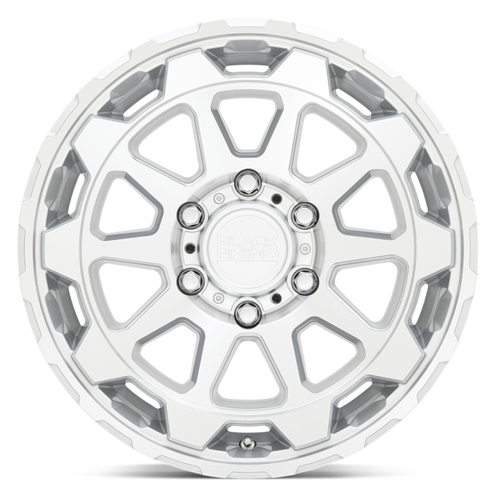 Alloy Wheel, Black Rhino ROTOR, 20x9.0, ET 2, 5x127, 71.5, Silver - EDK.ro