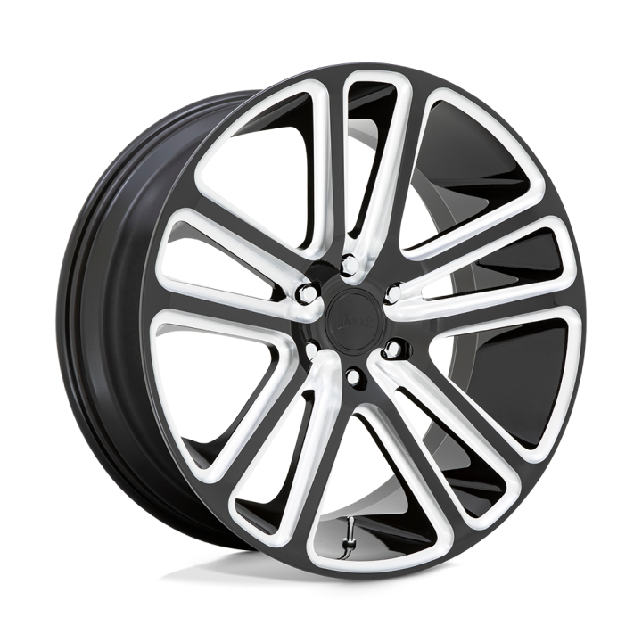 Jantă de Aluminiu, DUB S255 FLEX, 24x10.0, ET 10, 5x127, 78.1, Negru - EDK.ro