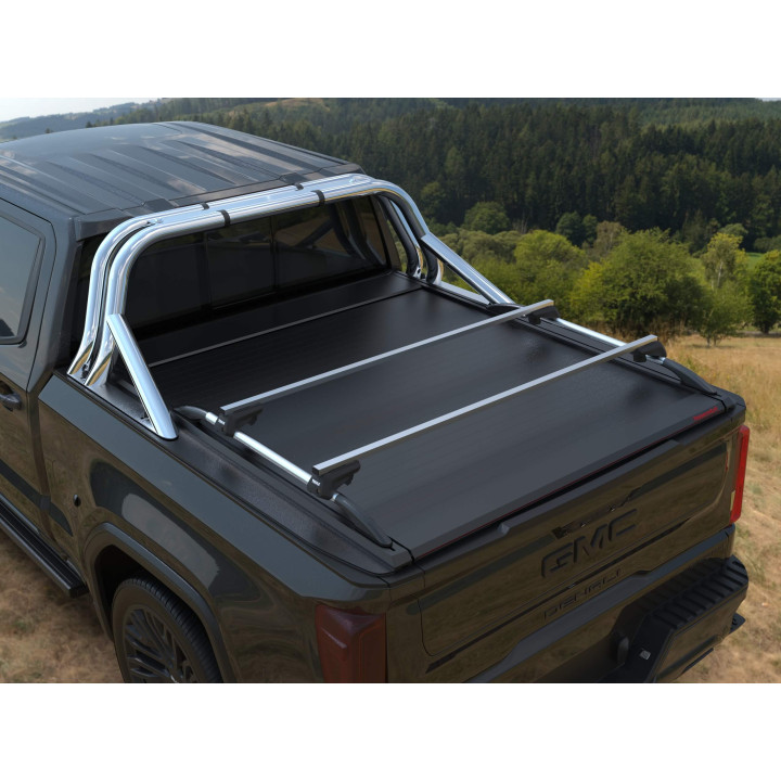 Manual Roll Top Tonneau Bed Cover, Tessera 4x4 SE, GMC Sierra 1500 Bed Length 5.8 Feet 2019 - Present - EDK.ro