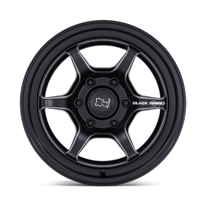 Jantă de Aluminiu, Black Rhino SHOGUN, 17x8.5, ET -10, 5x127, 71.5, Negru - EDK.ro
