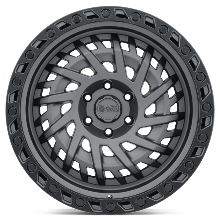 Alloy Wheel, Black Rhino SHREDDER, 17x9.0, ET -18, 5x127, 71.5, Black - EDK.ro