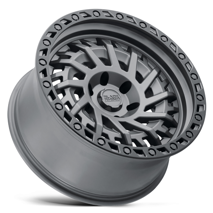 Jantă de Aluminiu, Black Rhino SHREDDER, 17x9.0, ET -18, 5x127, 71.5, Negru - EDK.ro