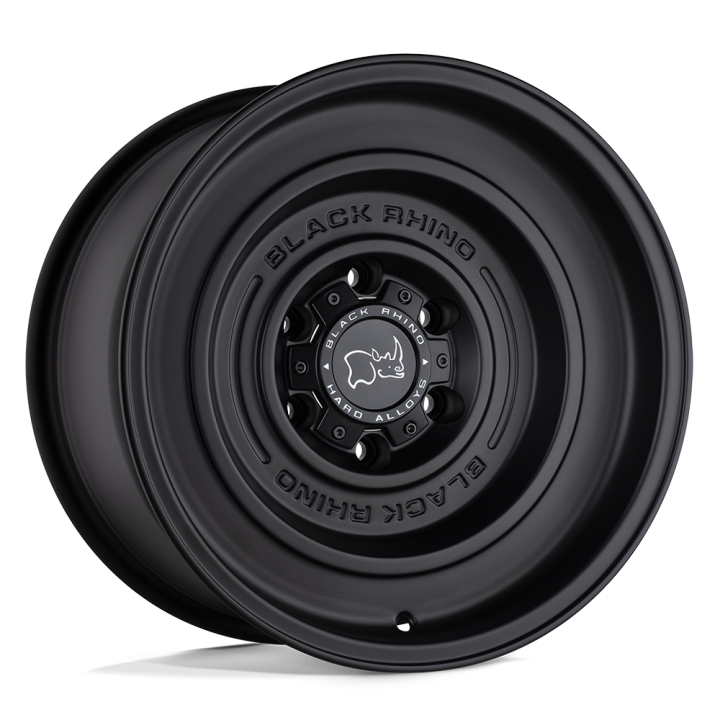 Alloy Wheel, Black Rhino SOLID, 17x9.5, ET -18, 5x127, 71.5, Black - EDK.ro