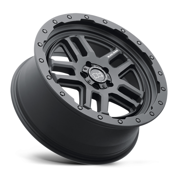Alloy Wheel, Black Rhino BARSTOW, 20x9.5, ET -18, 5x127, 71.5, Black - EDK.ro