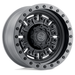 Alloy Wheel, Black Rhino ABRAMS, 17x9.5, ET -18, 5x127, 71.5, Gunmetal - EDK.ro