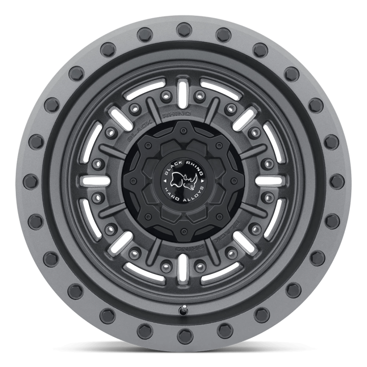 Alloy Wheel, Black Rhino ABRAMS, 17x9.5, ET -18, 5x127, 71.5, Gunmetal - EDK.ro