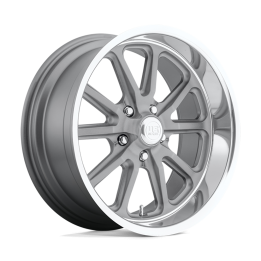 Alloy Wheel, US Mags U111 RAMBLER, 17x8.0, ET 1, 5x127, 78.1, Gunmetal - EDK.ro