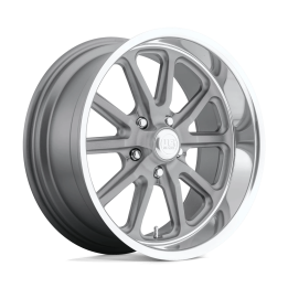 Jantă de Aluminiu, US Mags U111 RAMBLER, 18x9.5, ET 1, 5x127, 78.1, Gri Metalizat - EDK.ro
