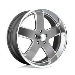 Alloy Wheel, US Mags U118 HUSTLER, 20x8.0, ET 1, 5x127, 78.1, Gunmetal - EDK.ro