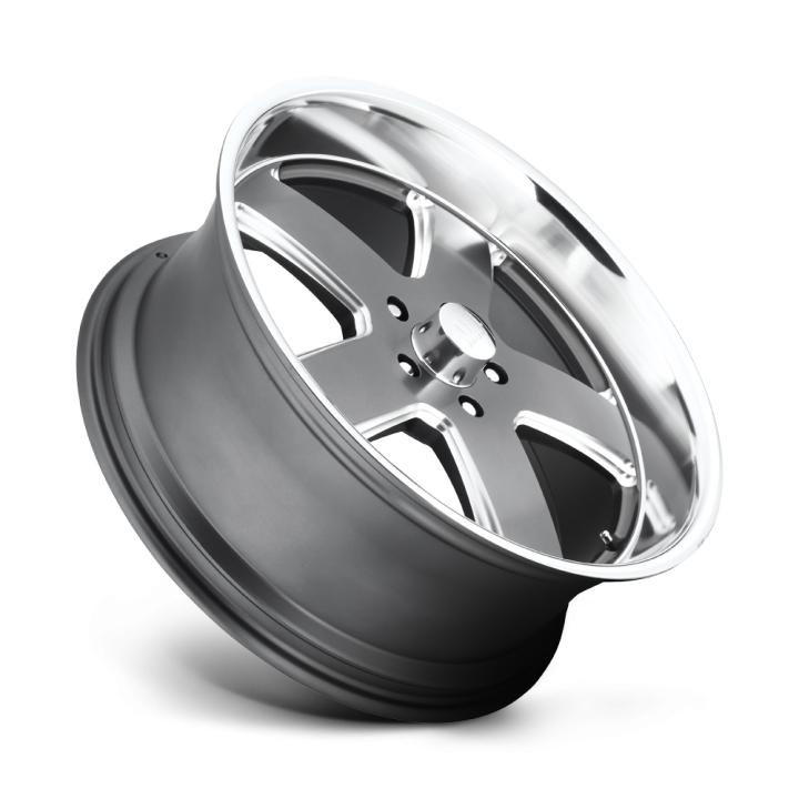 Jantă de Aluminiu, US Mags U118 HUSTLER, 20x8.0, ET 1, 5x127, 78.1, Gri Metalizat - EDK.ro