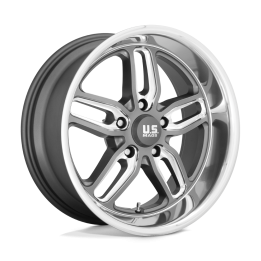 Jantă de Aluminiu, US Mags U129 CTEN, 20x10.0, ET 1, 5x127, 78.1, Gri Metalizat - EDK.ro