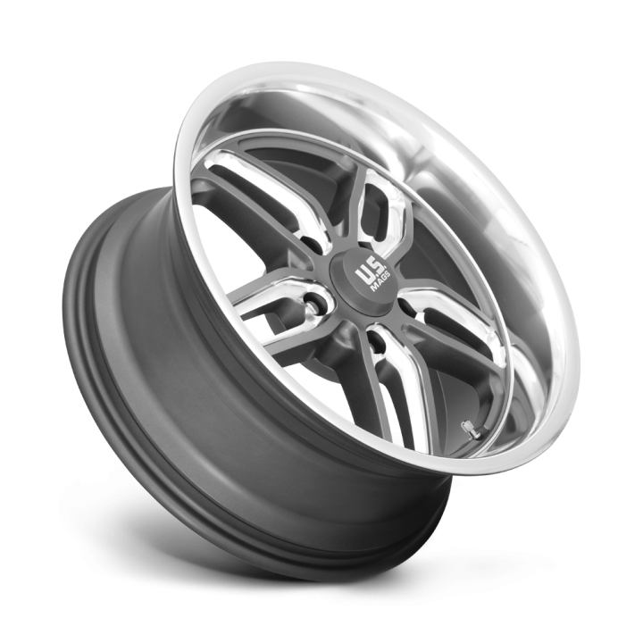 Jantă de Aluminiu, US Mags U129 CTEN, 20x10.0, ET 1, 5x127, 78.1, Gri Metalizat - EDK.ro