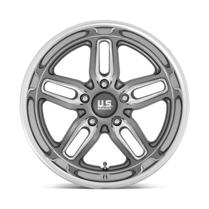 Alloy Wheel, US Mags U129 CTEN, 20x8.5, ET 7, 5x127, 78.1, Gunmetal - EDK.ro
