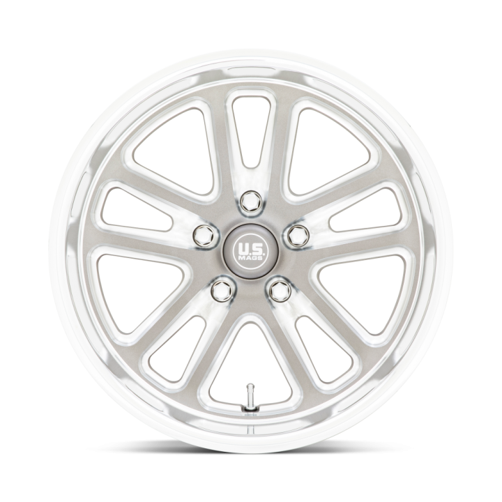 Jantă de Aluminiu, US Mags U130 BULLET, 18x8.0, ET 1, 5x127, 78.1, Gri Metalizat - EDK.ro