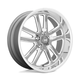 Jantă de Aluminiu, US Mags U130 BULLET, 20x9.5, ET 1, 5x127, 78.1, Gri Metalizat - EDK.ro
