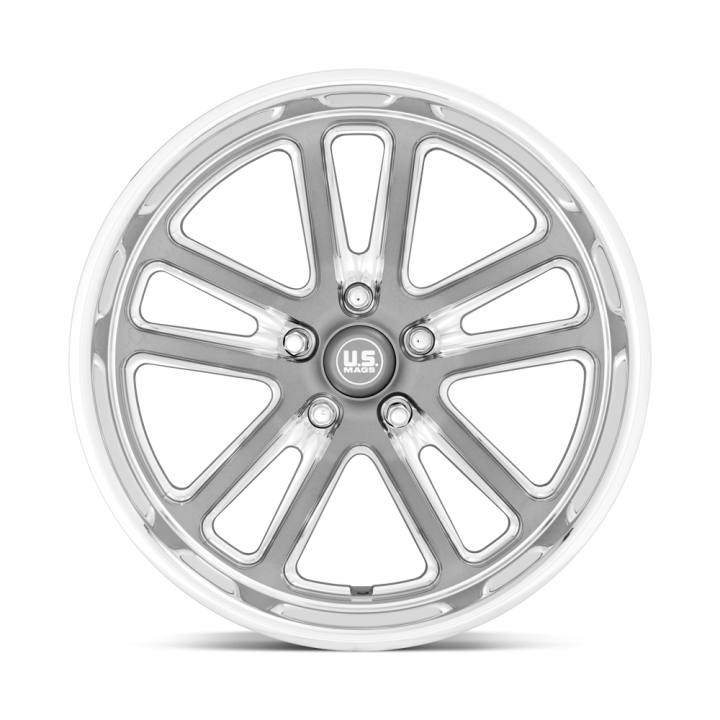 Jantă de Aluminiu, US Mags U130 BULLET, 22x9.0, ET 1, 5x127, 78.1, Gri Metalizat - EDK.ro