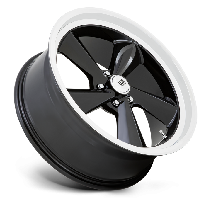 Alloy Wheel, US Mags U136 TS, 22x10.5, ET 0, 5x127, 78.1, Black - EDK.ro