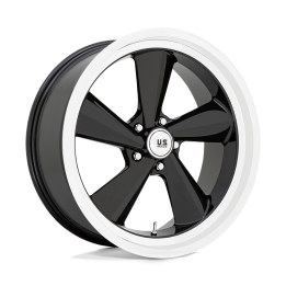 Alloy Wheel, US Mags U136 TS, 22x9.0, ET 15, 5x127, 78.1, Black - EDK.ro