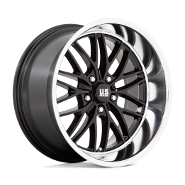 Alloy Wheel, US Mags U138 SANTA CRUZ, 20x10.0, ET 6, 5x127, 78.1, Black - EDK.ro