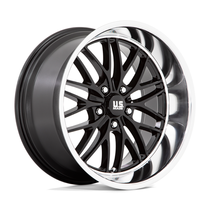 Alloy Wheel, US Mags U138 SANTA CRUZ, 20x8.5, ET 6, 5x127, 78.1, Black - EDK.ro