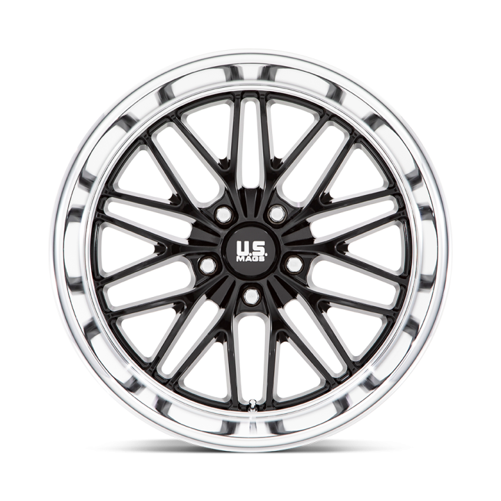 Alloy Wheel, US Mags U138 SANTA CRUZ, 20x8.5, ET 6, 5x127, 78.1, Black - EDK.ro