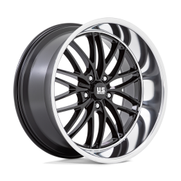 Alloy Wheel, US Mags U138 SANTA CRUZ, 22x10.5, ET 0, 5x127, 78.1, Black - EDK.ro