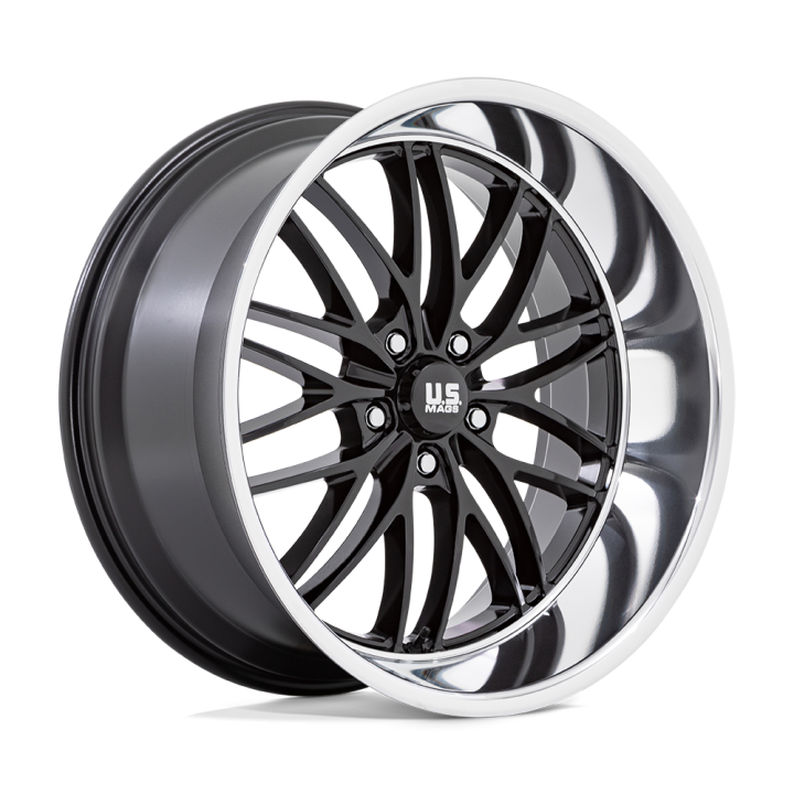 Jantă de Aluminiu, US Mags U138 SANTA CRUZ, 22x10.5, ET 0, 5x127, 78.1, Negru - EDK.ro