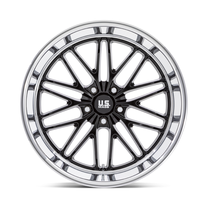 Jantă de Aluminiu, US Mags U138 SANTA CRUZ, 22x10.5, ET 0, 5x127, 78.1, Negru - EDK.ro