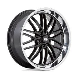 Jantă de Aluminiu, US Mags U138 SANTA CRUZ, 22x9.0, ET 15, 5x127, 78.1, Negru - EDK.ro