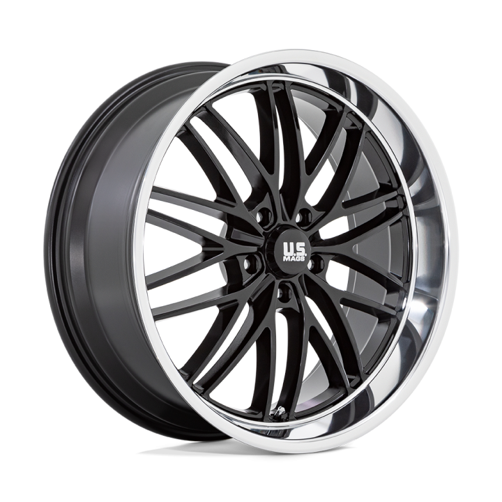 Alloy Wheel, US Mags U138 SANTA CRUZ, 22x9.0, ET 15, 5x127, 78.1, Black - EDK.ro