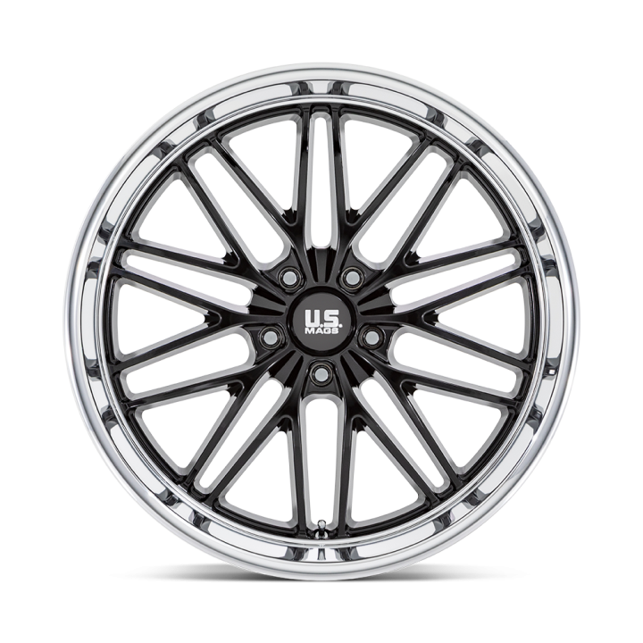 Jantă de Aluminiu, US Mags U138 SANTA CRUZ, 22x9.0, ET 15, 5x127, 78.1, Negru - EDK.ro