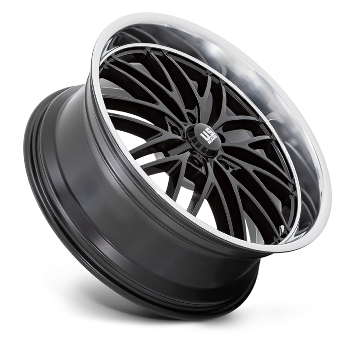 Jantă de Aluminiu, US Mags U138 SANTA CRUZ, 22x9.0, ET 15, 5x127, 78.1, Negru - EDK.ro
