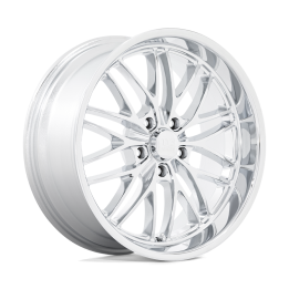 Alloy Wheel, US Mags U140 SANTA CRUZ, 22x9.0, ET 15, 5x127, 78.1, Chrome - EDK.ro