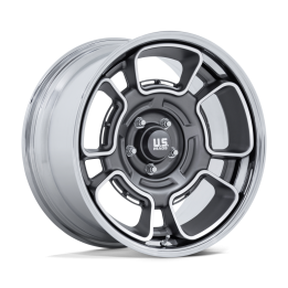 Jantă de Aluminiu, US Mags UC147 FLAGSTAFF, 20x8.5, ET 1, 5x127, 78.1, Crom - EDK.ro