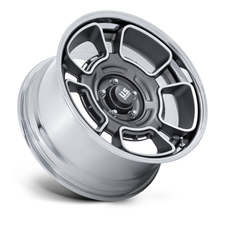 Jantă de Aluminiu, US Mags UC147 FLAGSTAFF, 22x9.0, ET 15, 5x127, 78.1, Crom - EDK.ro