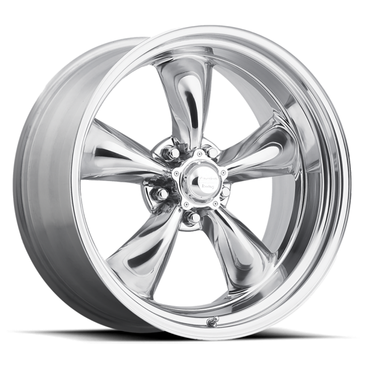 Alloy Wheel, American Racing VN515 TORQ THRUST II, 17x8.0, ET -11, 5x127, 83.06, Polished - EDK.ro