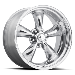 Alloy Wheel, American Racing VN515 TORQ THRUST II, 18x8.0, ET 0, 5x127, 83.06, Polished - EDK.ro