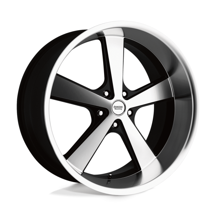 Alloy Wheel, American Racing VN701 NOVA, 22x9.0, ET 15, 5x127, 78.1, Black - EDK.ro
