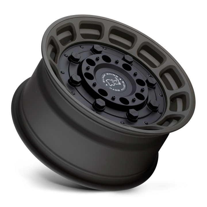 Alloy Wheel, Black Rhino WARTHOG, 20x9.5, ET -18, 5x127, 71.5, Black - EDK.ro