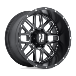 Jantă de Aluminiu, XD Series XD820 GRENADE, 22x10.0, ET -24, 5x127, 78.1, Negru - EDK.ro