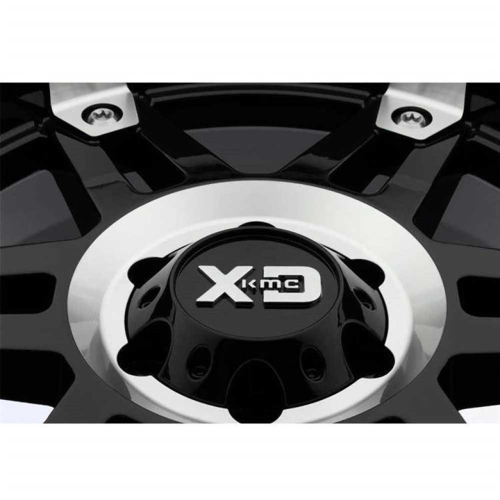 Jantă de Aluminiu, XD Series XD840 SPY II, 17x9.0, ET -12, 5x127, 78.3, Negru - EDK.ro