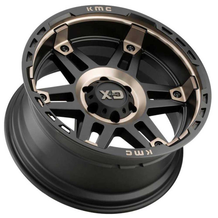 Alloy Wheel, XD Series XD840 SPY II, 20x9.0, ET 0, 5x127, 78.3, Black - EDK.ro