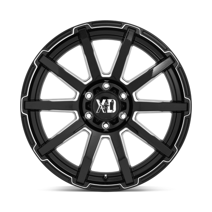 Alloy Wheel, XD Series XD847 OUTBREAK, 22x10.0, ET -18, 5x127, 71.5, Black - EDK.ro