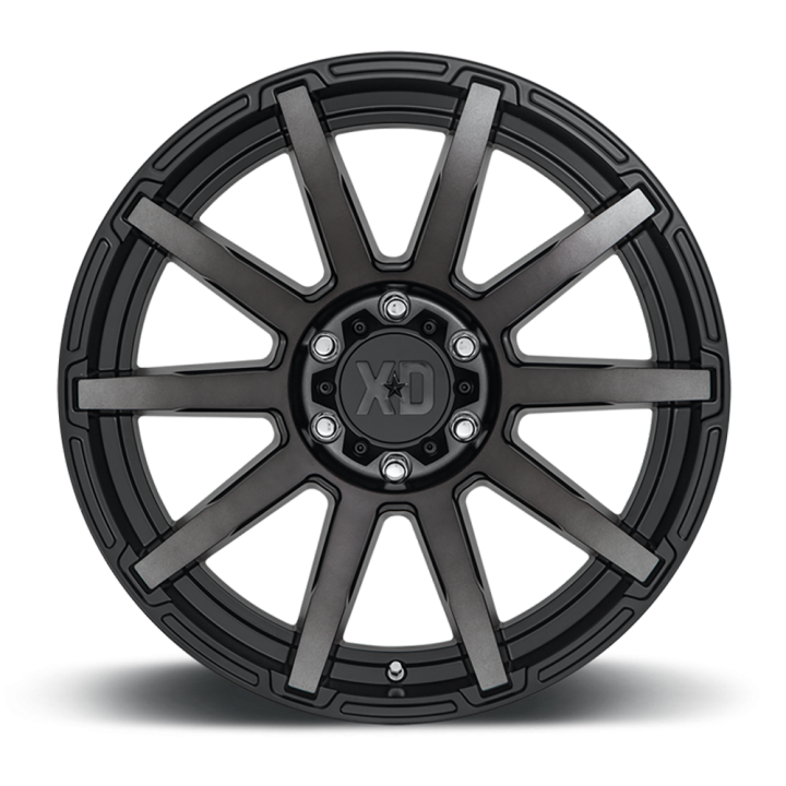 Jantă de Aluminiu, XD Series XD847 OUTBREAK, 20x9.0, ET 18, 5x127, 71.5, Negru - EDK.ro